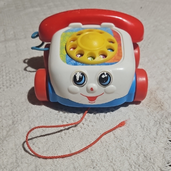 Fisher-Price Other - Fisher-Price Colorful Pull-Along Phone Toy
